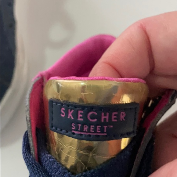 Sketchers Street sneaker booties w/ memory foam, 2 - Picture 5 of 10